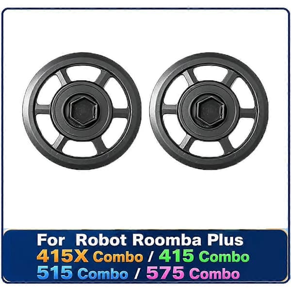2 stk. moppepudeplade til iRobot Roomba Plus 415X Combo/ 415 Combo/ 515 Combo/ 575 Combo støvsugertilbehør moppebakke del [J]