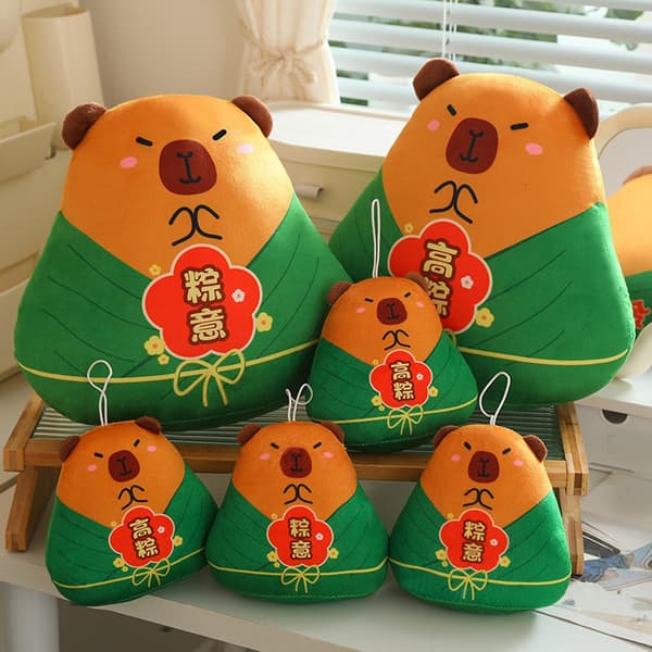 Capybara Plyschleksak 20cm Simulation Gosedjur för Barn