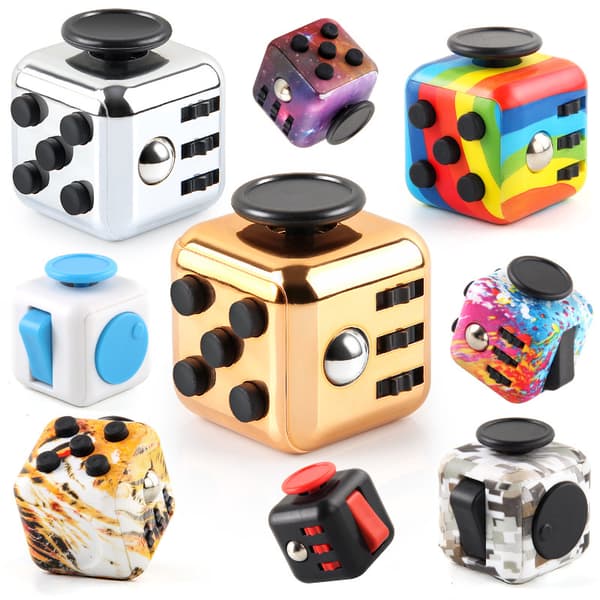 3×3 Stressilelu – Mini Fidget-palapeli aikuisille ja lapsille E