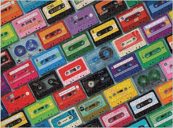 Musiikki Mixtape 1000 palan palapeli
