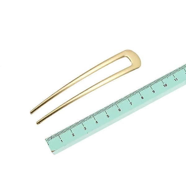 Stilfulla och eleganta franska hårgafflar för bröllopsfrisyrer Gold