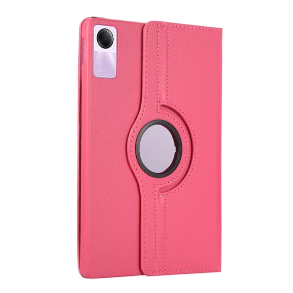 Fodral för Lenovo Tab M10 Plus 3:e generationen 10.6 TB-125F 2022 Läderfodral (Rose Red)[J]