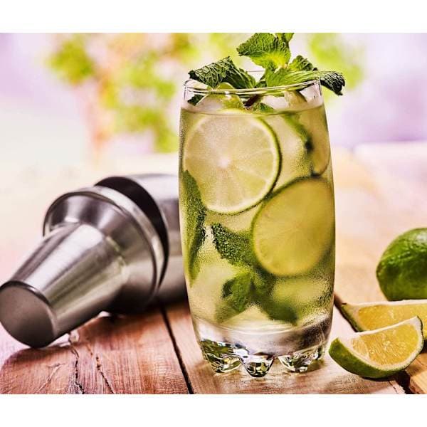 Cocktail Shaker Set - Ruostumaton teräs hopea 5 osaa
