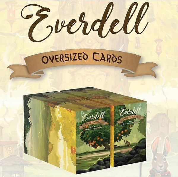 Everdell Brettspill med Overdimensjonerte Kort