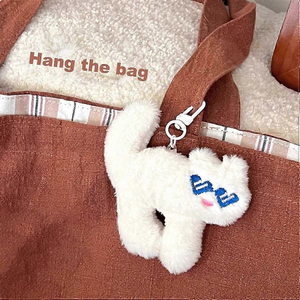 Kitty Vedhængsbroche med Clips Letvægts DIY Tilbehør