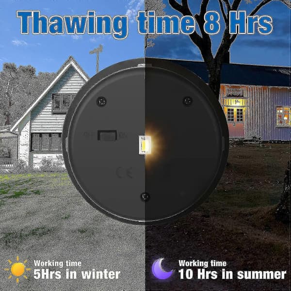 Solar Erstatningslys 4-pakning Solcellepanel Lokk Lantern