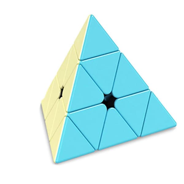 Ammattimainen Magic Speed Cube 2x2 3x3 4x4 5x5 Pyramidi Magic Cube Sarjakuva-Hyvä[J]