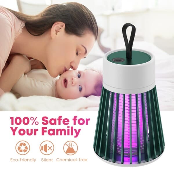 Strålingsfri myggdreperlampe