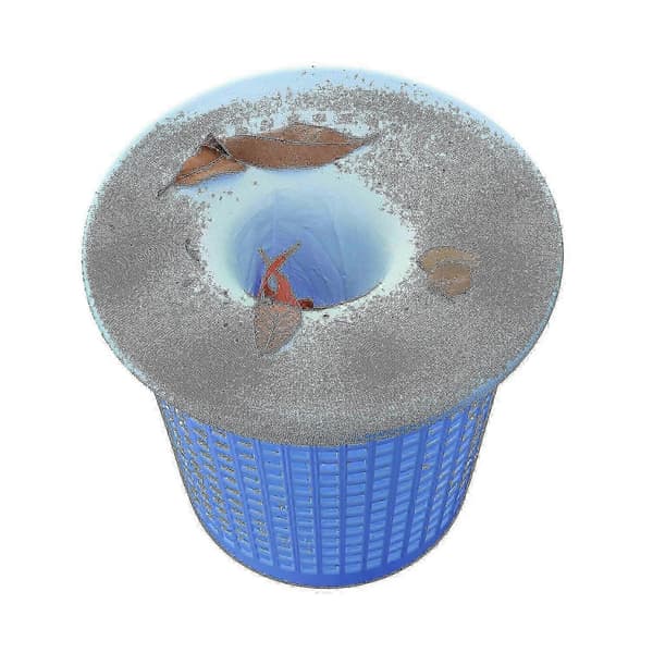 Pool Skimmer Sokker, Holdbare Elastiske Nylonfiltre til Pools, Hvid