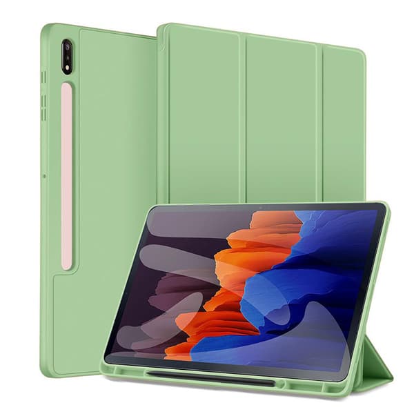 Etui til Samsung Galaxy TAB S7 Plus/S8 Plus Lys Grønn