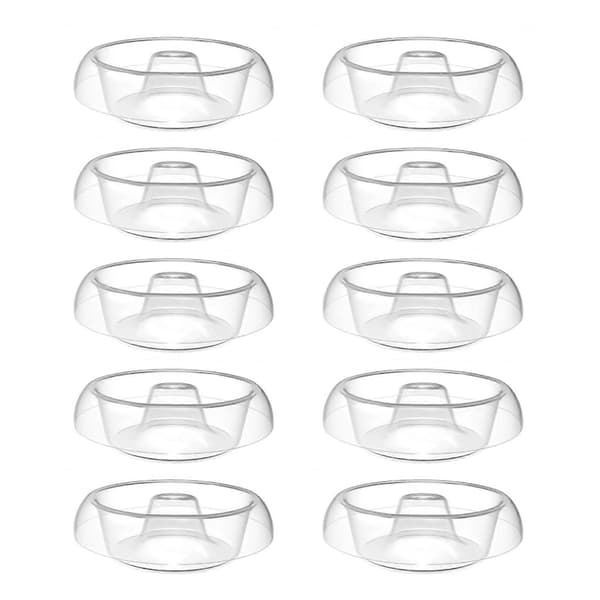 Pärlskål Snabbytesystem Klar Snabbytesbehållare Klara Pärlförvaringsbrickor Snabbytt bricka för pärlor[J] 10 piece set