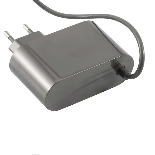 Lader for V10 V11 støvsuger strømledning adapter utskiftbare deler EU-plugg[J] Gray