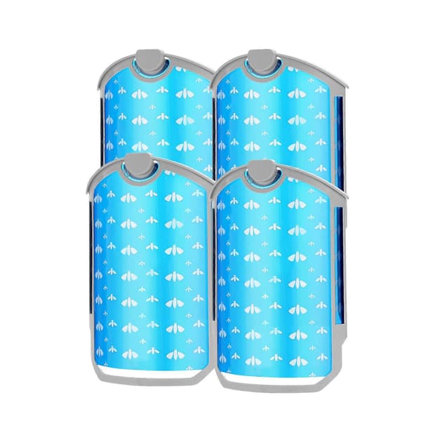 Insektfelle 4 stk. Refill Kit Luktfri Langvarig Blå M364 ZEVO