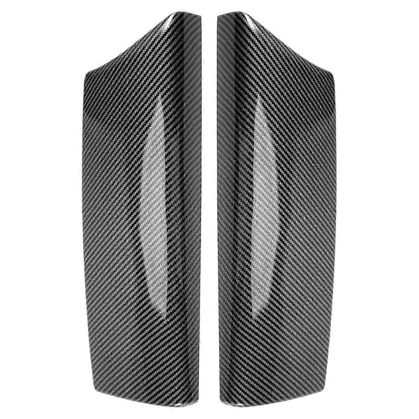 Kolfiber Bil Förvaringsbox Panel Skydd Armstöd Box Panel för C-klass W205 GLC X253 Mittkonsol[J] Carbon Fiber