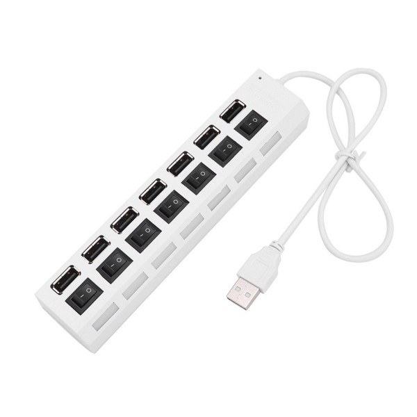 USB-keskitin USB-sovitin Multiportit Käytä virtalähdejatketta