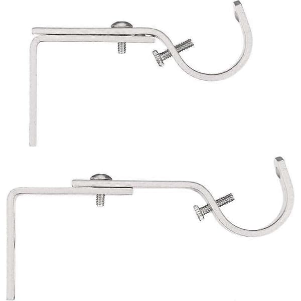 Justerbart veggfeste for gardinstang 3 stk gardinstangfester [XR][J]