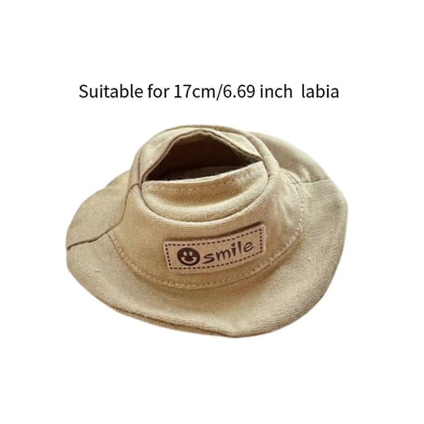 DIY Plyschdocka Hatt 17 cm Svart