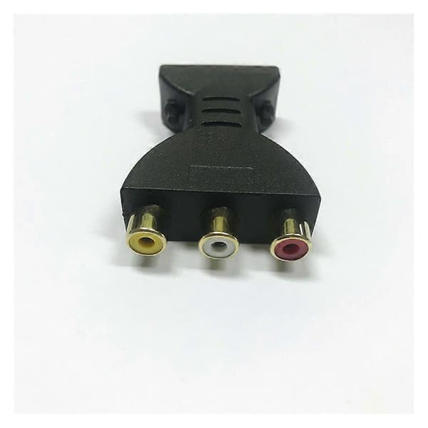 HDMI til AV-adapter, HDMI til RGB til RCA-komponentkonverter 1080P Audio Video Sync Adapter NPTERBL [XR][J]