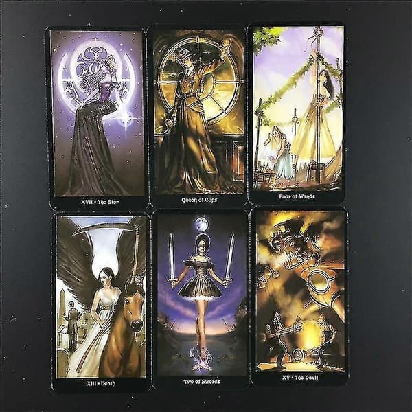 2020 Uusi Steampunk Tarot -pöytäkorttipeli perhejuhliin 78kpl Tt32[J]