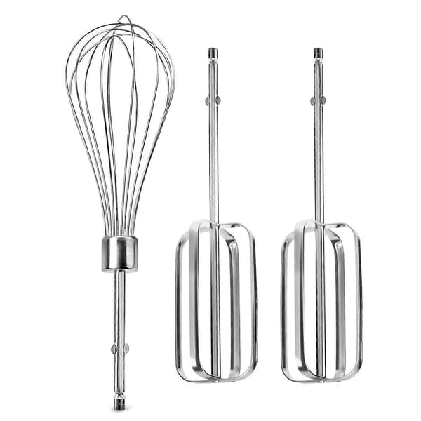 3 STK Visper reservedeler i rustfritt stål teksturvisper for håndmiksere Multifunksjonell bruk til matlaging og baking[J] Multicolor