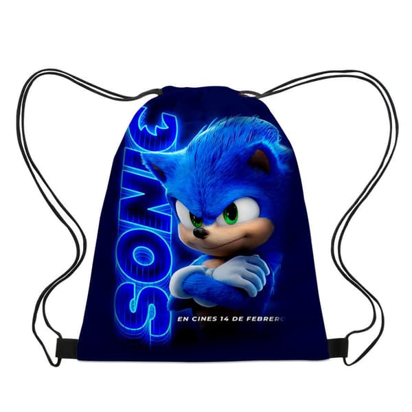 Sonic Flickor Barn Ryggsäck Småbarn Ryggsäck Skolmatväska[J] A