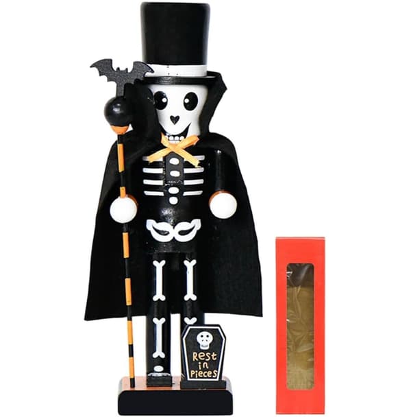Makaber skeletfigur, 25 cm, Halloween-pynt (JJ)