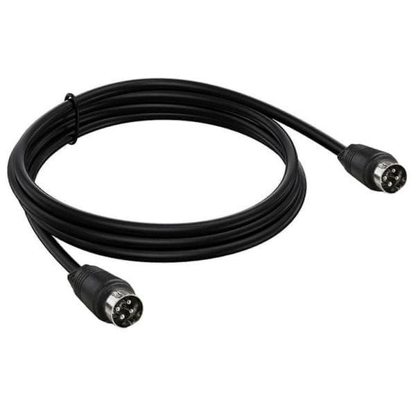 4-bens DIN han til han stikadapterkabel til lyd- og videoenhedsforbindelse 0.5m