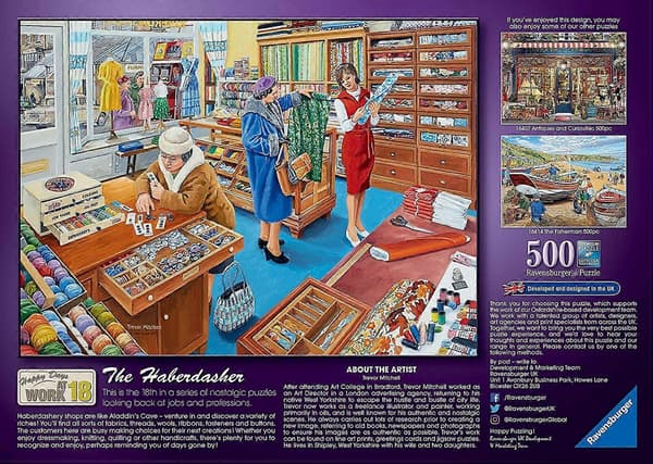 Puslespil 500 Brikker Haberdasher Happy Days
