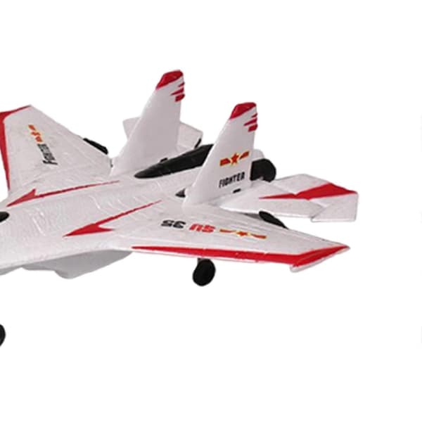 Simulering 2.4G fjernkontroll RC flyseilfly for gutter barn julegaver[J] Su35 3 Channel