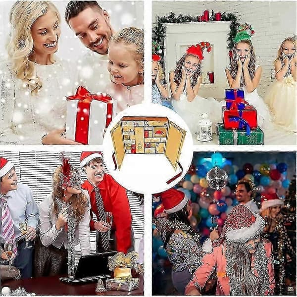 Tom Julekalender 2024, Tomme Julekalendere til Fyld, DIY Julekalender