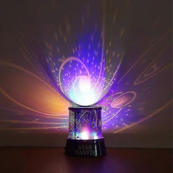 Dream Star Light Projektor Led Børnegave Fødselsdagsgave Natlys[J]