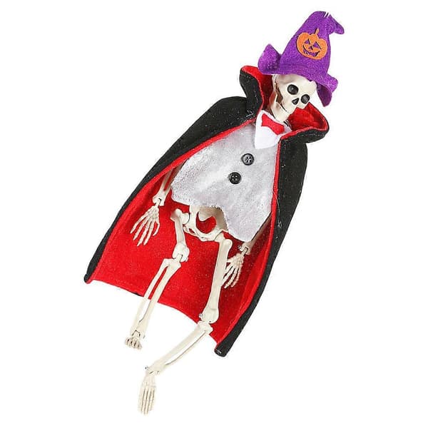 Halloween Skelett Ornament Heminredning Samlarobjekt 40cm