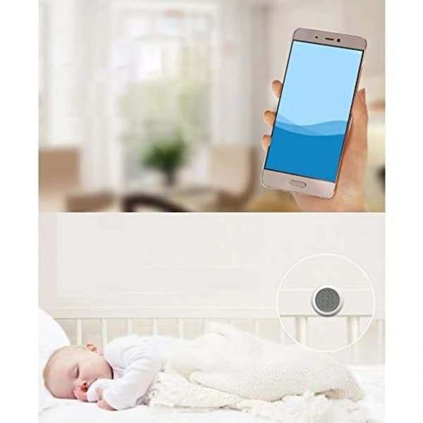 3.0 Tuya trådløs temperatursensor og Life App temperatur og