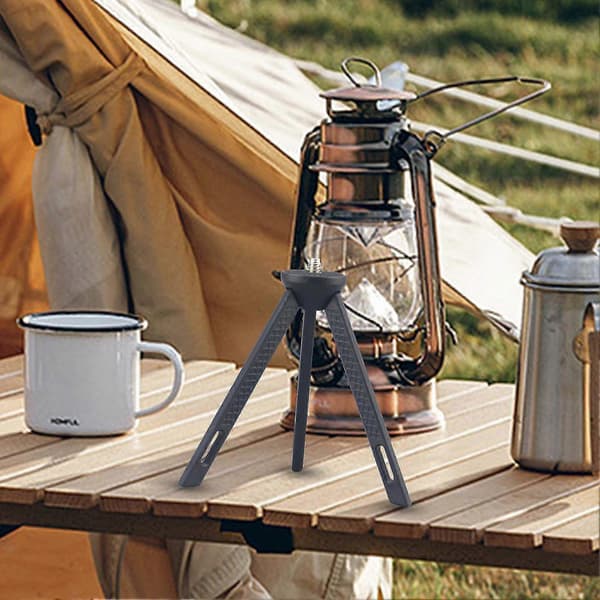 Lett Mini Stativ Mobiltelefon Stativ Fleksibel Bordstativholder for Projektor Campinglykt