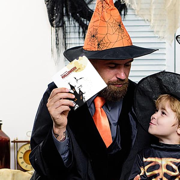 Halloween Spøgelse Citrus Pop-Up Kort (JJ)