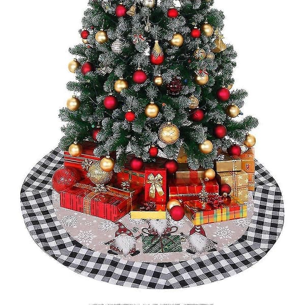 Juletrepynt 122cm Kompatibel med Skjørt Bunnforkle,b[J]