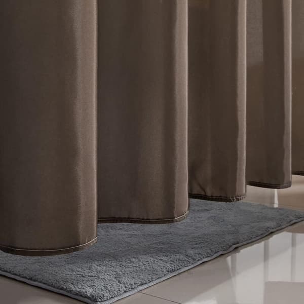 Vanntett dusjforheng 100x200cm Brun Gradient