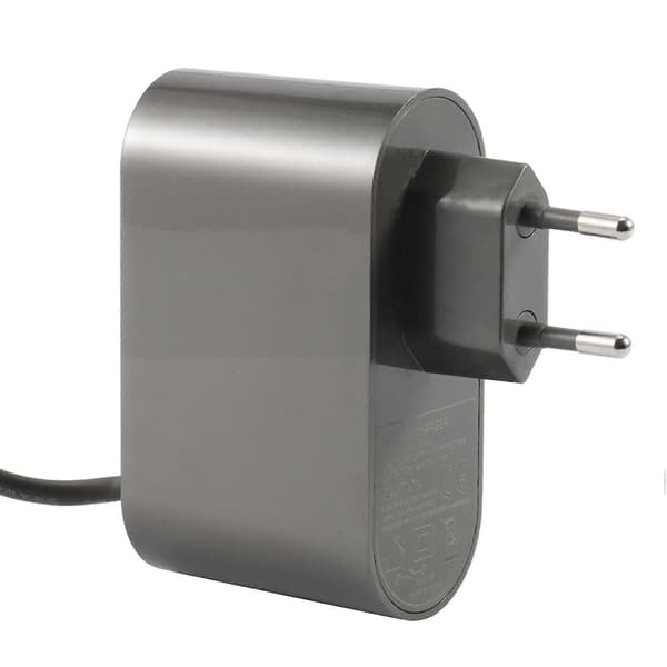Lader for V10 V11 støvsuger strømledning adapter utskiftbare deler EU-plugg[J] Gray