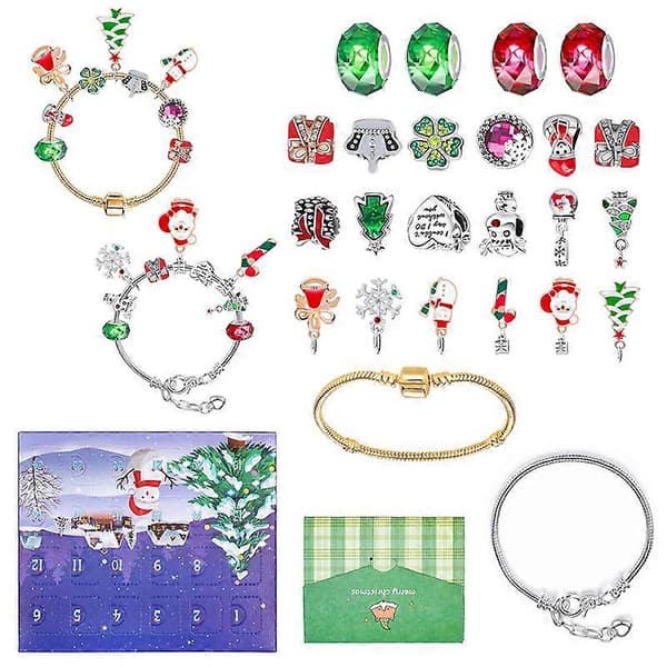 Barn Armbandstillverkningssats Typ 5 Legering DIY Julklappslåda[J]