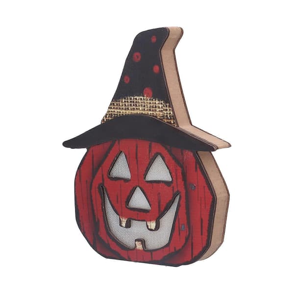 Halloween LED Græskarlygter - Sæt med 6