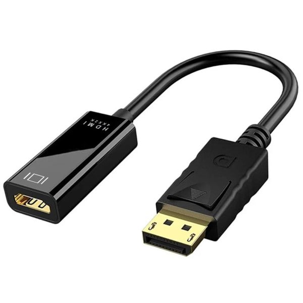 DisplayPort DP til HDMI Adapterkabel Konverter