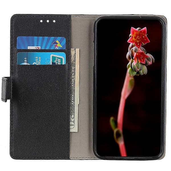 Premium PU Læder Stand Wallet Telefon Cover til Honor 400