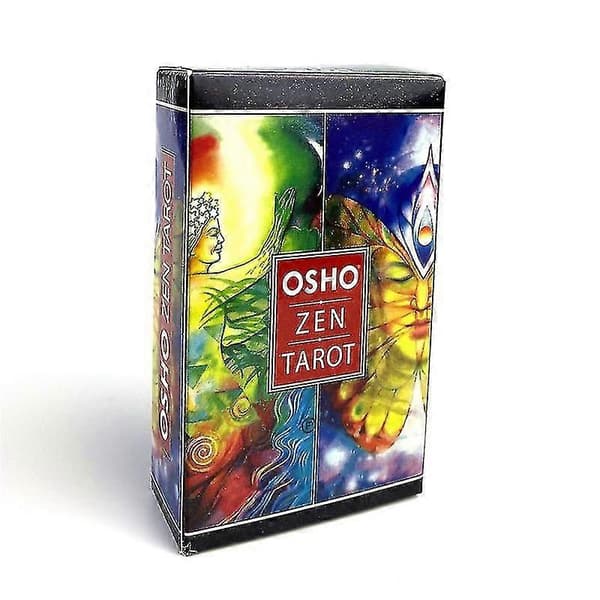 Nye Osho Zen Tarotkort Pdf Guidebog Engelsk Version Orakelkort Brætspil Til Fest 78 stk Tt26[J]