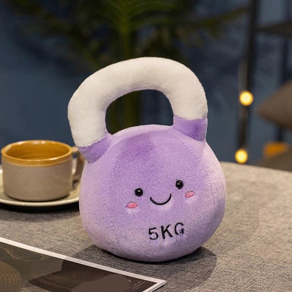 Nyfødt Blød Plys Kettlebell Kastepude til Sensorisk Udvikling