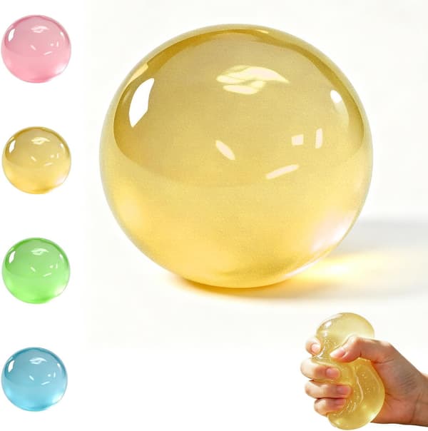 2026 Ny Squishy Kokosolja Stressboll för Kontor, Studier och Hem[J] Yellow