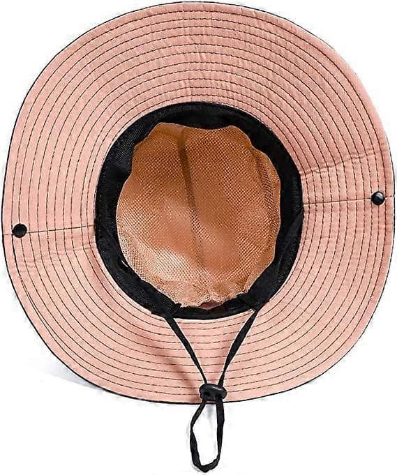 Solhatte Bred Skygge Spand Mesh Boonie Strand Fiskehat UV-beskyttelse til Kvinder