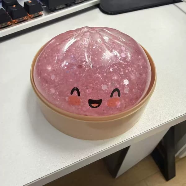 Hullu Cool Sateenkaari Mysteeri Squishy Pullamysteeri Dumpling PINKKI KIMALLE VIRAL Uusi[J] H