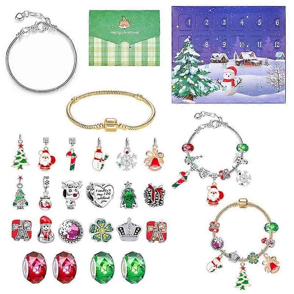 Barn Armbandstillverkningssats Typ 5 Legering DIY Julklappslåda[J]