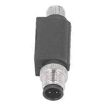 Hög Effekt Flygkontakt 4 Pin M12 till M8 Typ I Panelmontering 60V
