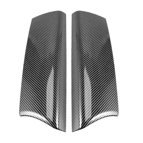 Kolfiber Bil Förvaringsbox Panel Skydd Armstöd Box Panel för C-klass W205 GLC X253 Mittkonsol[J] Carbon Fiber